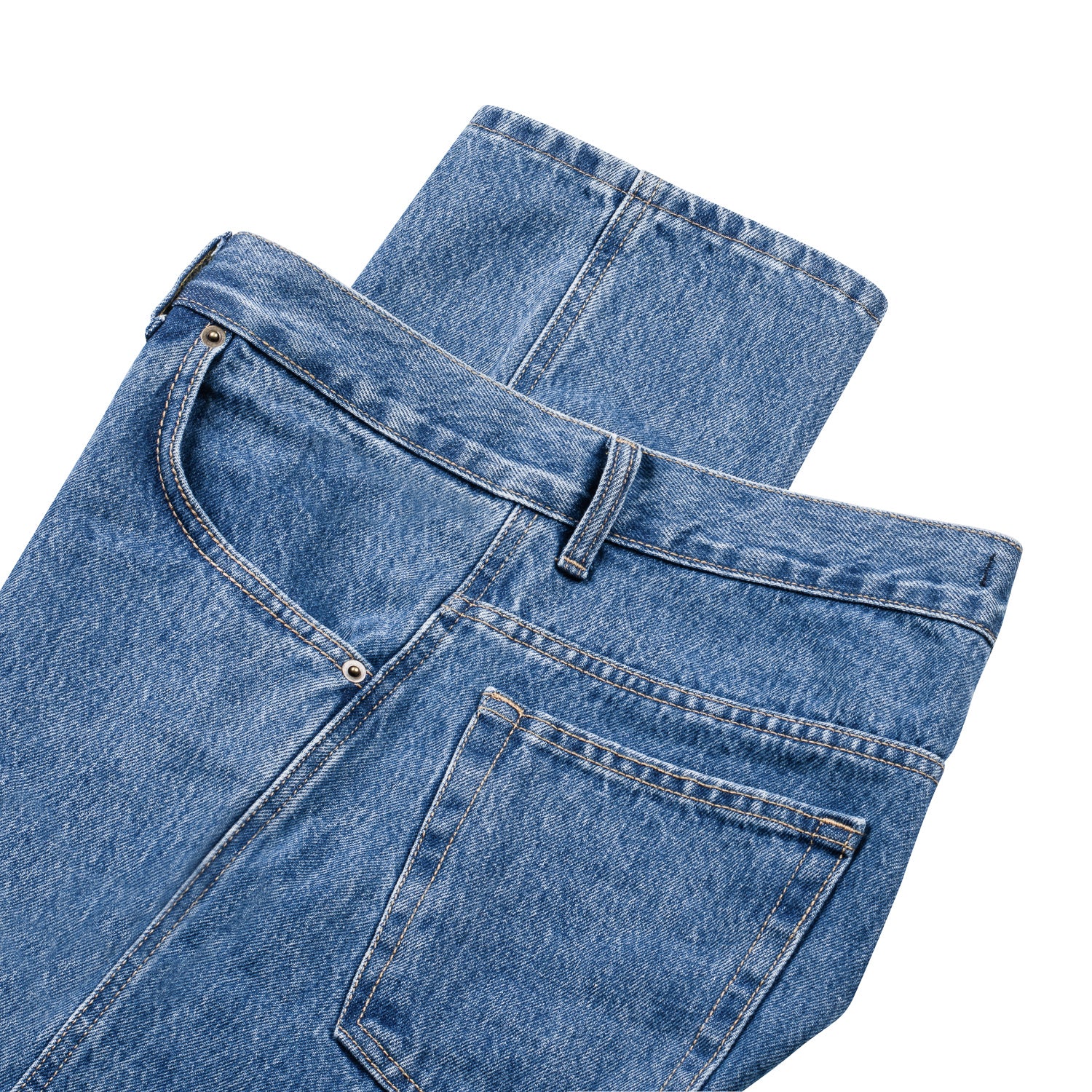 5 pocket Jean Trousers Light Blue - Image 3