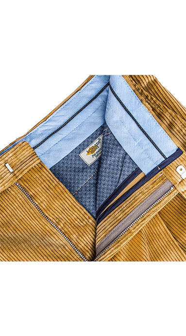 Heavyweight Corduroy Trousers Corn - Image 3