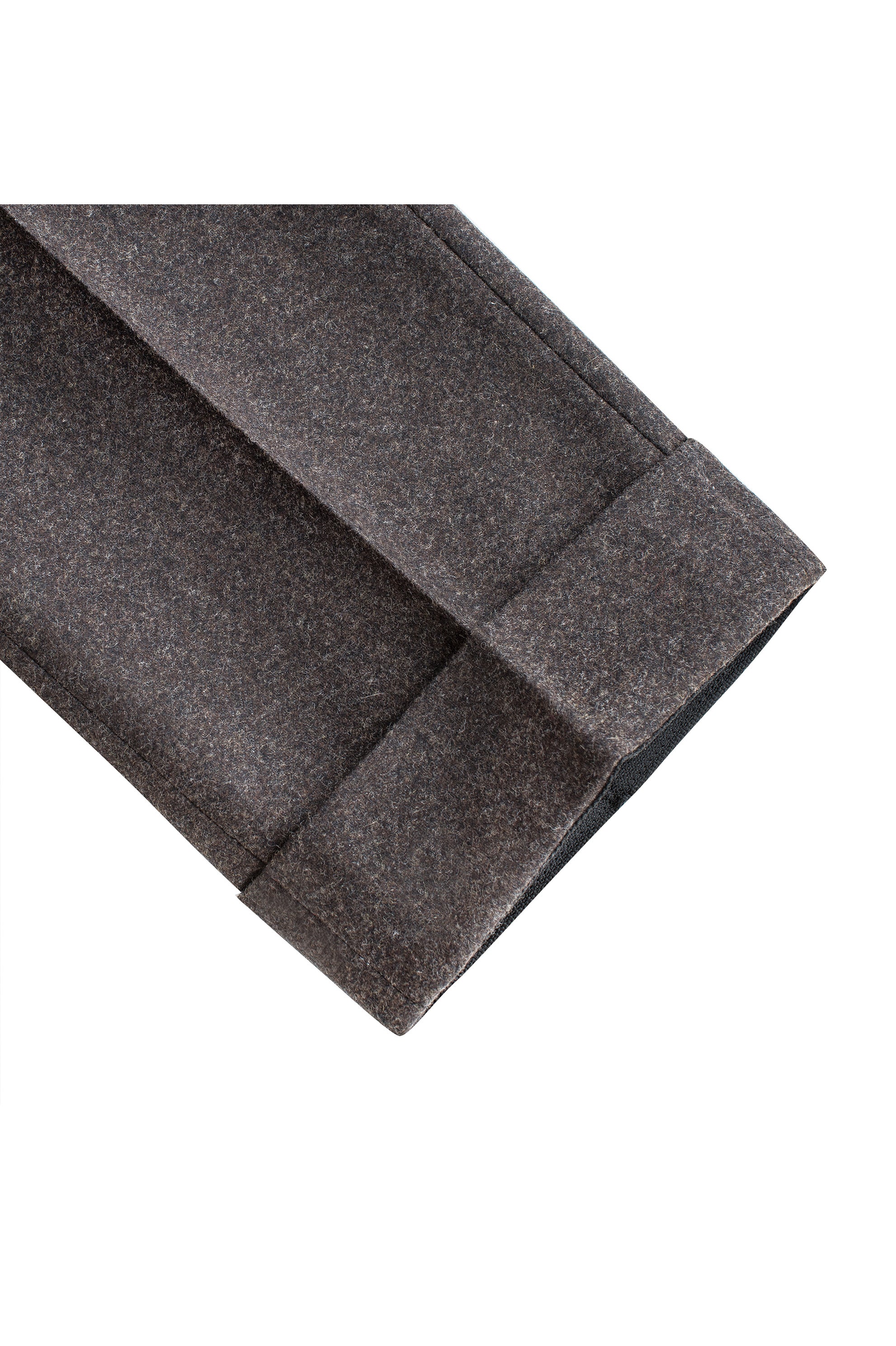 Dark Brown Wool Flannel - Image 5