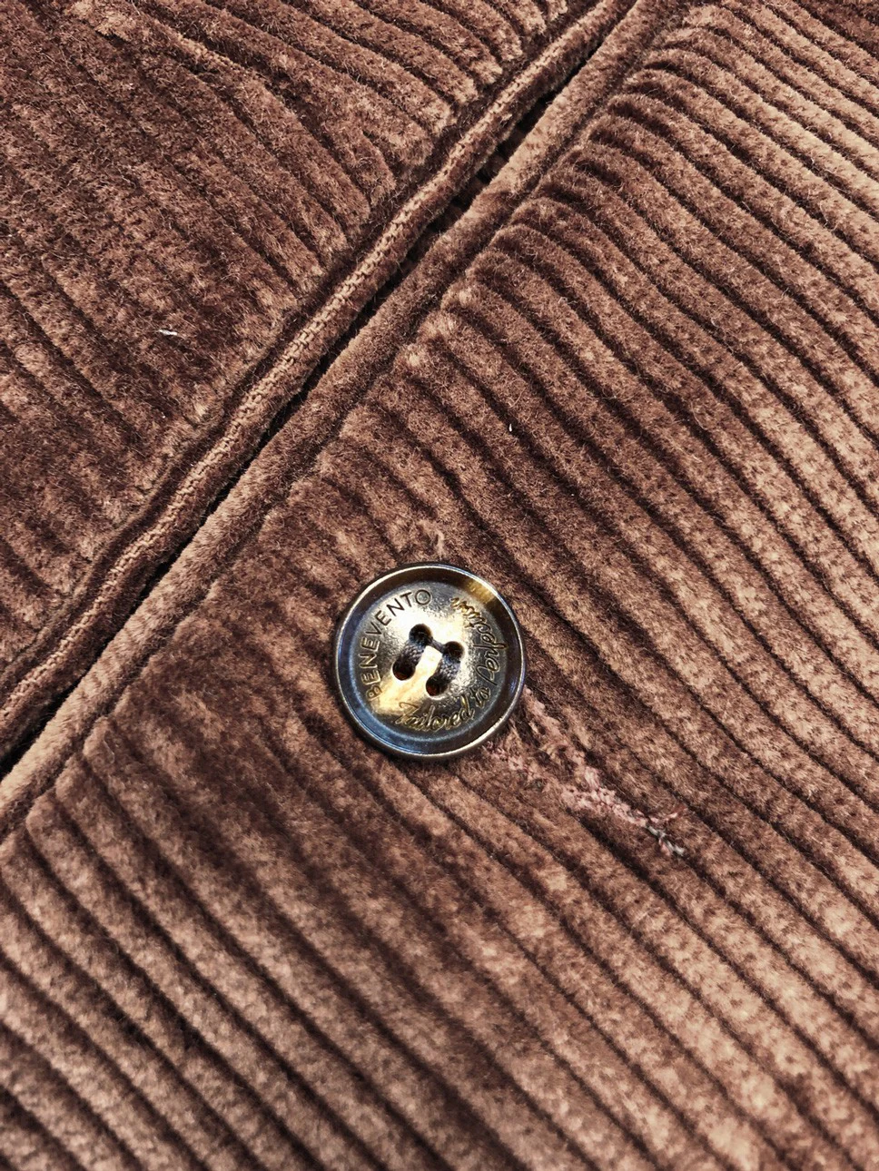 Barnaba II Heavyweight Corduroy Trousers Chestnut - Image 4